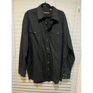 Roper Western Pearl Snap Button Up Shirt - Size‎ 2XL